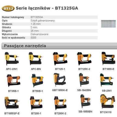 Bostitch BOSBT1325GA5 - Nagel