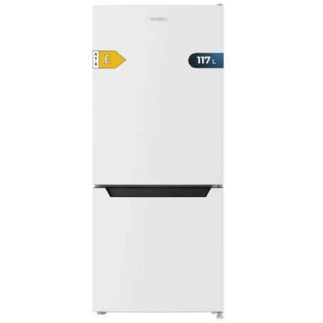 Cecotec Bolero CoolMarket Combi No Frost Kühlschrank Combi 117 DF Weiß E. Combi Kühlschrank weiß, 117L, Abtauung, Klasse E und Schnellgefriermodus. (1/5)