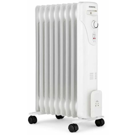 ARDES CURVY 9 Ölradiator – 9 Heizelemente, 2000W, Mit Thermostat & Überhitzungsschutz