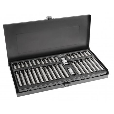 Hogert końcówki hex/ torx/ spline 40cz. (1/2)