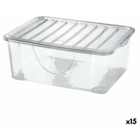 COOK CONCEPT Erweiterbare Aufbewahrungsbox – 11x11x14,2 Cm, Wasserdicht – Ideal Für Lebensmittel Unterwegs