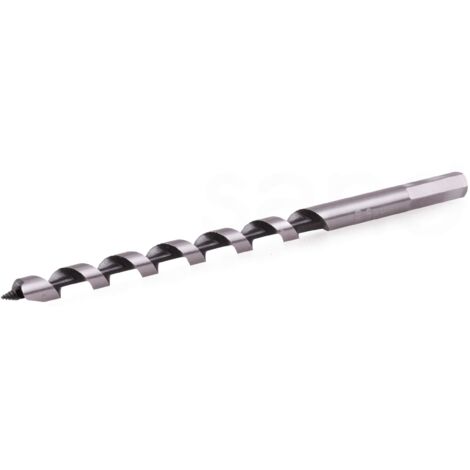 FAMAG 1410 Schlangenbohrer Lewis-Form – Ø6 Mm, Schaft 5,5 Mm, Gesamtlänge 235 Mm (für Holz)