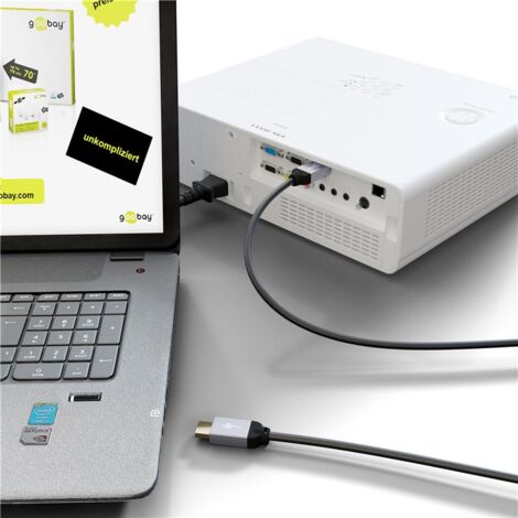 DisplayPort™ Anschlusskabel, 4K/60Hz. Kabellänge 3 m