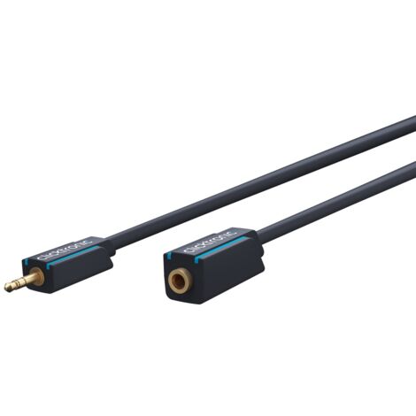3,5-mm-AUX-Verlängerungskabel, stereo, Premium-Kabel  1x 3,5-mm-Klinken-Stecker  1x 3,5-mm-Klinken-Buchse  1,5 m  OFC-Innenleiter. Kabellänge 1.5 m (1/5)