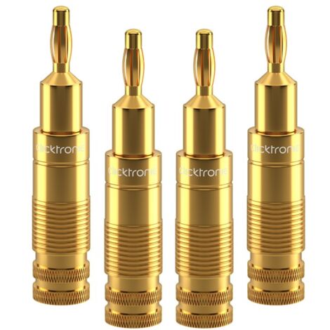 Bananen-Stecker, Premium-Adapter  Bananen-Stecker  6,0 mm². (1/3)