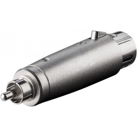 XLR-Adapter, Cinch-Stecker Zu XLR-Buchse, XLR-Buchse (3-Pin) Cinch-Stecker