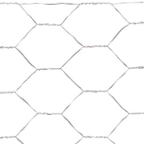 Dreifach verdrehtes Maschendrahtgitter 31/50 cm. 50 Meter Rolle für den Hausgebrauch