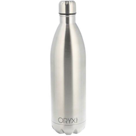 Thermoflasche Edelstahl tropffrei 1000 ml. (1/4)