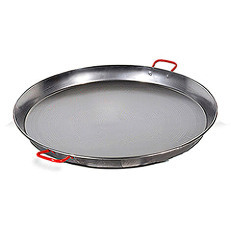 Valencianische Paellapfanne 32 cm. Poliert, für 5 Personen