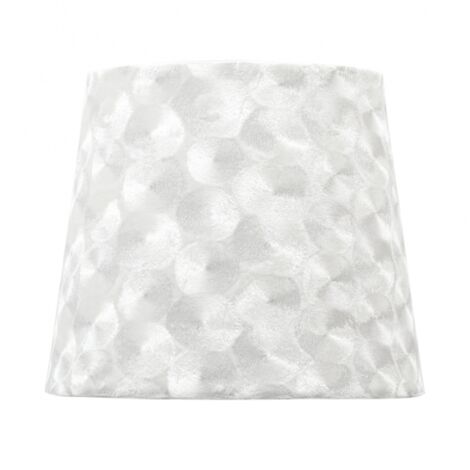 Lampenschirm fatima e27 40dx20dx28htehtejido blanco nacar