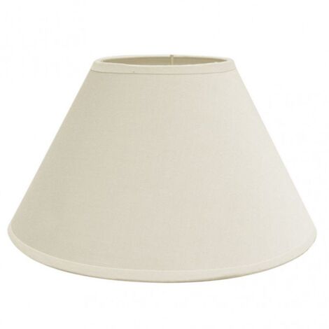 FAB 157324515 Klarer Lampenschirm E27 Beige 45dx23dx29h Geschlossen Konisch