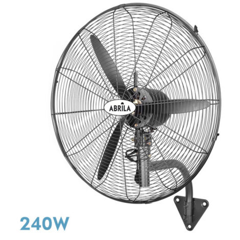 Industrieller Wandventilator „Borrasca“, einstellbar, feststehend und drehbar (240-W-Wechselstrommotor, 3 Geschwindigkeiten)