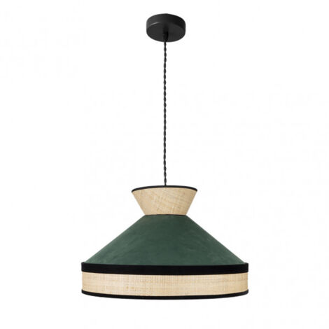 FABRILAMP AKUNADECOR Pendelleuchte FABRILAMP Deckenmodell Fabrizio In Grüner Farbe