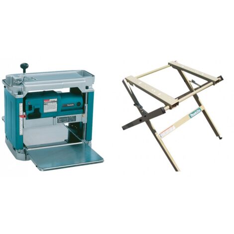 Makita 2012NBX, Schrupphobel, 1650W, 3-155mm, ideal für die Holzbearbeitung, präzises und schnelles Schneiden, niedriges ofVibrationsniveau, hohe Leistung, einfache Handhabung und hohe Lebensdauer.