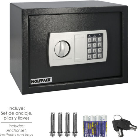 Caja Fuerte Sobreponer Electrica 35x25x25 cm. (1/5)