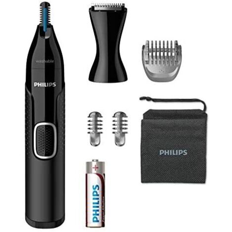 Philips 5000 Serie Nasentrimmer Serie 5000 NT5650/16 Präzisionstrimmer für Nase, Ohren und Augenbrauen
