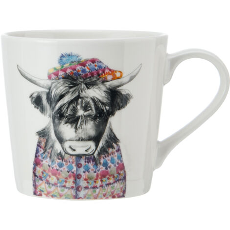 Becher Tiere Schweine Pigs The Leonardo Collection England