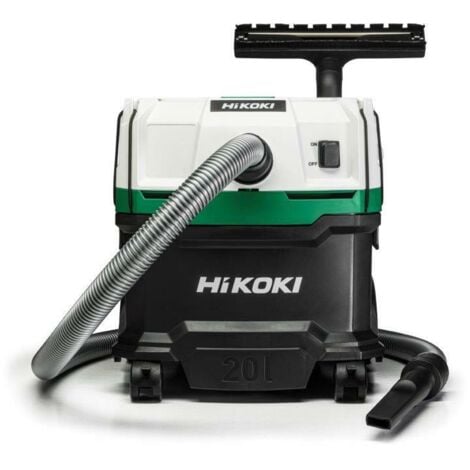 Hikoki RP200SL WAZ, 1200W, 20L, starke Saugleistung, L-Klasse, robustes und effizientes Design, ideal für die professionelle Reinigung in Werkstätten, Büros und Arbeitsräumen.
