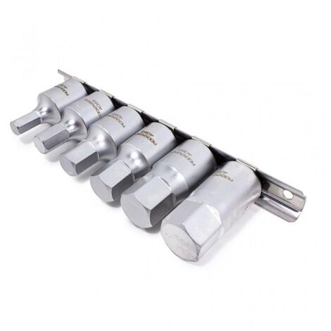 Sechskant-Steckschlüssel für Stecker, 6-tlg. (1/4)
