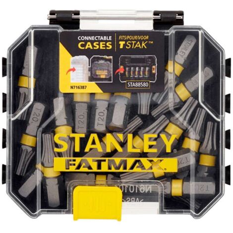 STANLEY STA88570-XJ - Box de Lagerung de 20 lose Spitzen de Schlag T20 STANLEY® FATMAX® de 25 mm (1/3)