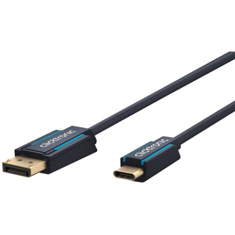 USB-C™-auf-DisplayPort™-Adapterkabel, 4K/60Hz. Kabellänge 1 m (1/5)
