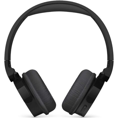 Philips TAH3209BK Leichtes Bluetooth-On-Ear-Headset mit passiver Geräuschisolierung - 55 Stunden de Wiedergabe, natürlicher Klang, klares Telefonieren, dynamische Bässe, 2 Stunden de USB-C-Laden - Sch (1/5)