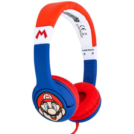 OTL Technologies Super Mario Junior Kopfhörer, kabelgebunden, für Kinder (Offiziell lizenziertes Produkt) (1/3)