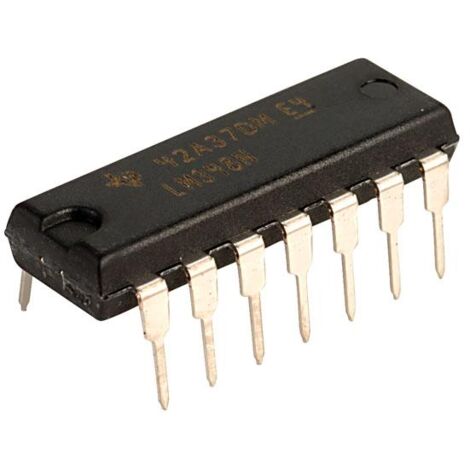 3X LM224N Operationsverstärker – 1,2MHz, 4 Kanäle, 3-30V, DIP14, Von Texas Instruments