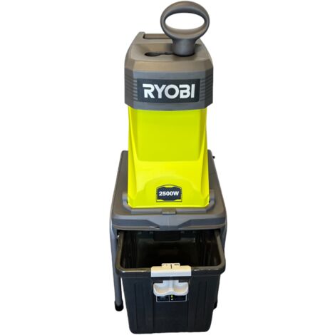 Ryobi RSH2545B - Elektro-Häcksler, 2500 W, 40 L Auffangbehälter, 1 Stück 5133002512