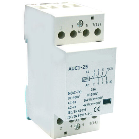 Schütz 250 VAC dreiphasig 230VAC.4 c.open 63 A Electro Dh 78.251/63 8430552146772 (1/3)