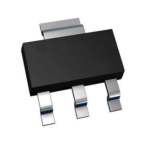 3x Transistors N-MOSFET STN3N40K3 - 400V 1A 3,3W - Boîtier SOT223 - Pour Montages électroniques - 6