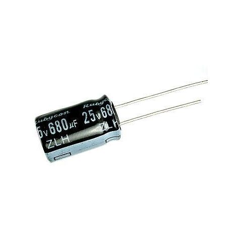 680uF 16V Radial 5 Stück Elektrolytkondensator Ersatzteil 5x Elko