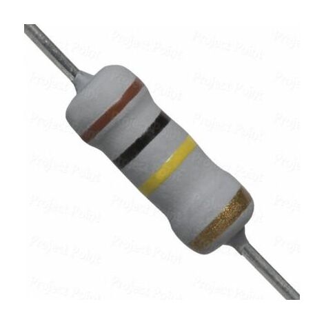 Metall-Oxid-Widerstand 1R 2W 5%.