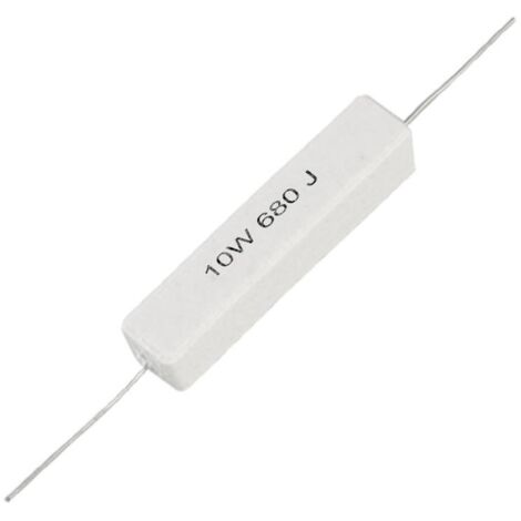 680R 10WH Axialer Wickelwiderstand 680 Ohm 10w (1/2)