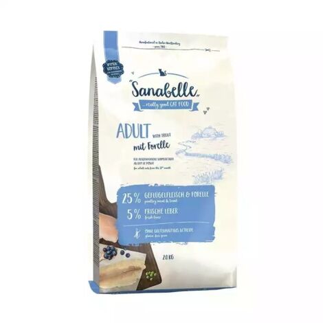 Sanabelle Grande Trockenfutter Für Große Katzenrassen – 10 Kg, Mit Lachsöl, Haarballreduzierend