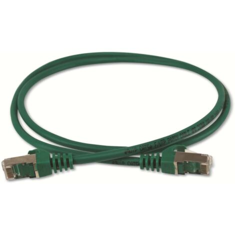 Kabel equip rj45 f-utp cat.5e patch kabel 1m grün (1/4)