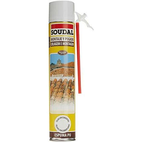 SOUDAL Schaum für Fliesen mit grauer Kanüle 750 ml