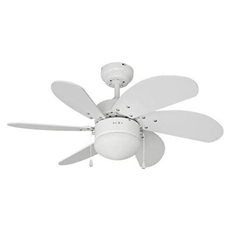 edm-product Aral Deckenventilator Weiß 76 cm (1/2)