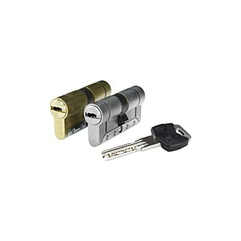 Zylinder iridium m irm3030nc. nickel 60mm (30+30mm) kurze Nocke 13mm mit 5 Sicherheitsschlüsseln. ifam (1/4)