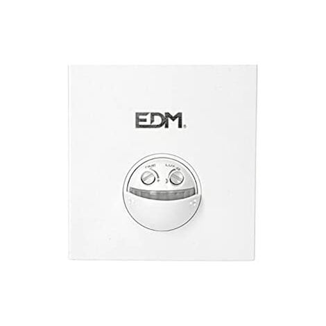 Wandleuchte außen led 10w 750lm 6400k ip54 6,6x18,8x25cm mit Bewegungssensor edm