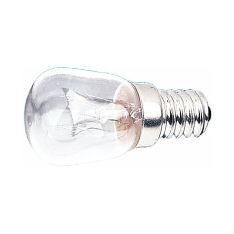 Schraubbare Glühlampe E14 230 V 15 W Elektro DH. Für Kühlschrank- und  Schaufensterbeleuchtung 12.640/15 8430552061624