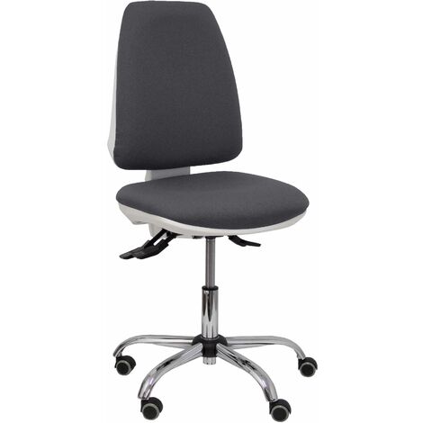 Vinsetto Bürostuhl Schreibtischstuhl Gaming Stuhl Drehstuhl Wippfunktion dick  gepolsterter ergonomischer Stuhl mit verstellbare gepolsterte Armlehne  Belastbarkeit 220 kg Hellgrau 72,5x83x110-118 cm