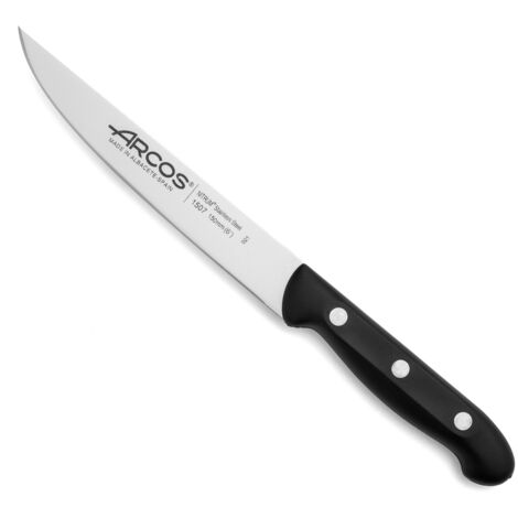 Küchenmesser Arcos Maitre 150700 aus Nitrum-Edelstahl und mango aus Polypropylen mit 15 cm Klinge im Blister.