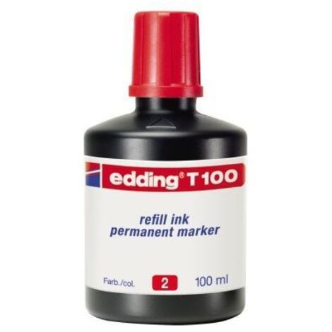 Nachfülltinte Marker T100 Flasche rot 100ml T100 Flasche rot 100ml (1/4)