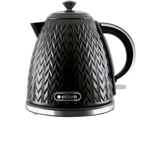 ELDOM CS10 Wasserkocher Edelstahl – 1500 W, 1,0 Liter, Mit LED-Beleuchtung & Anti-Kalk-Filter