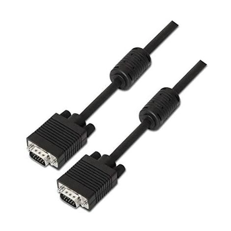 Aisens - svga-Kabel mit Ferrit, hdb15/m-hdb15/m, schwarz, 3.0m (1/2)
