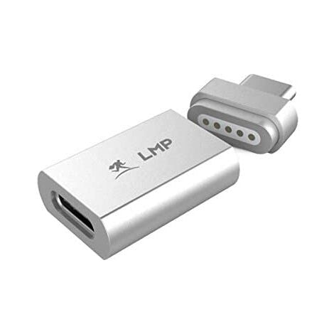 LMP 17086 USB C Kabeladapter Silber - Kabeladapter (USB C, USB C, Stecker /  Buchse, Silber)
