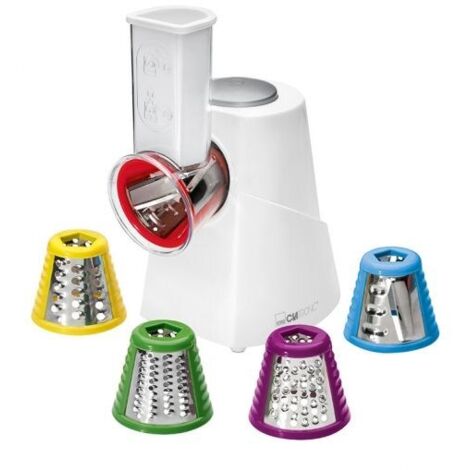 Clatronic Me 3604 Multi Express Küchenmaschine zum Schneiden und Reiben, Weiß (1/5)