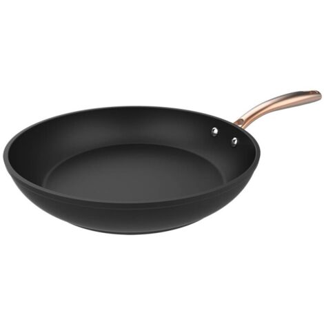 28 cm Bratpfanne aus geschmiedetem Aluminium mit hochwertiger Antihaftbeschichtung Platinum Plus Teflon® Antihaftbeschichtung, 100% PFOA frei. (1/5)
