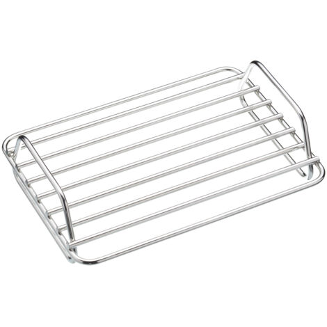 Master Class Edelstahl-Grillpfanne (kleine Größe, Edelstahl, metallisch, 23 x 16,5 cm (9 x 6,5 Zoll)